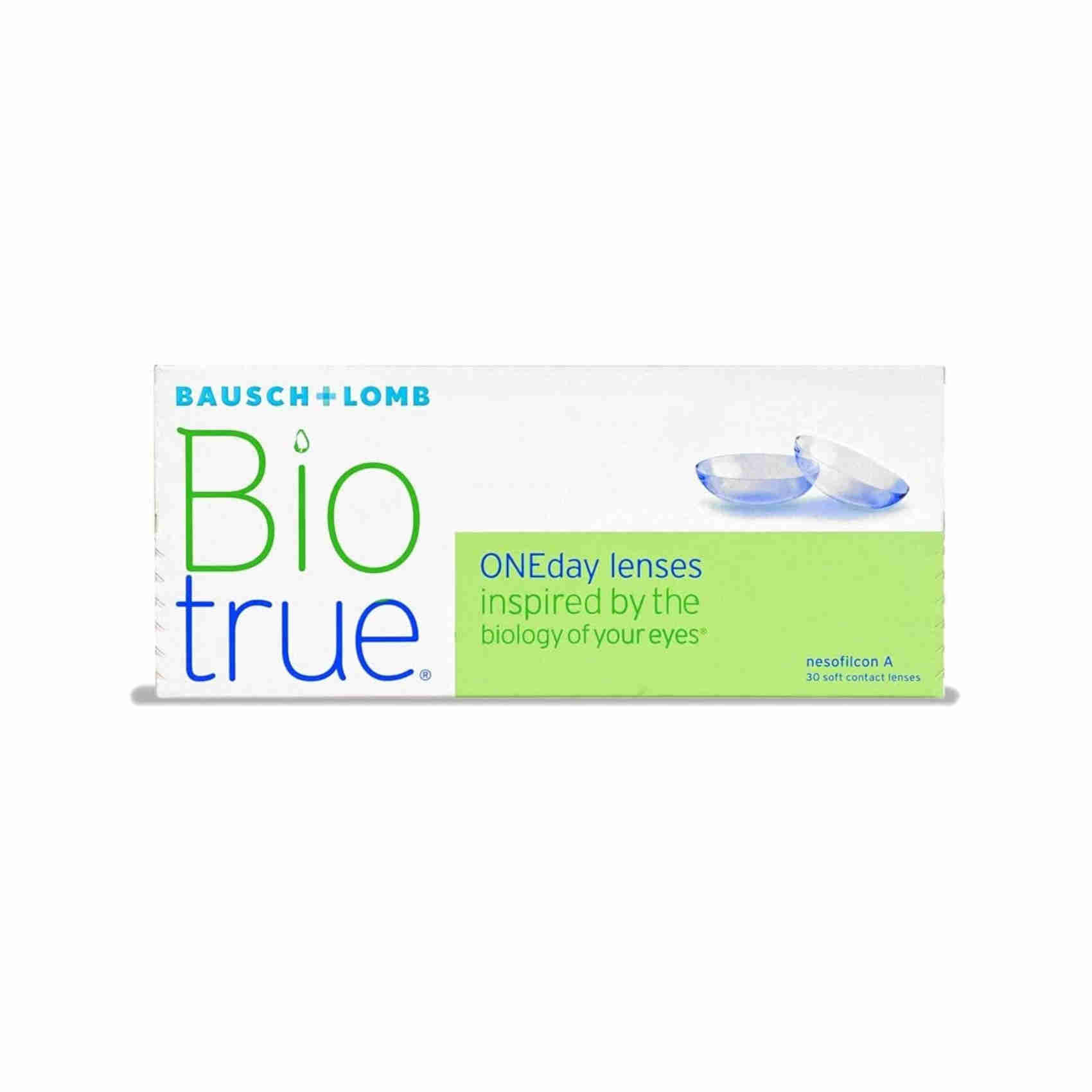 Biotrue ONEday Lenti a Contatto Giornaliere Correttive, 30 Lenti, BC 8.6 mm, DIA 14.2 mm, -4.0 Diopt-image