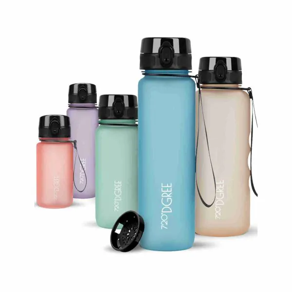 720°DGREE Borraccia Litro “uberBottle“ +Setaccio, softTouch - Main Image