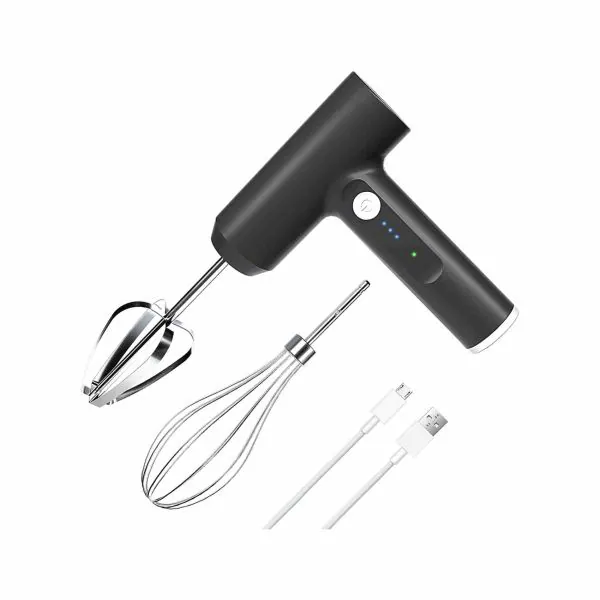 Vileke Sbattitore Elettrico Senza Fili - 2 Fruste Da Cucina Frullino - Foto 7