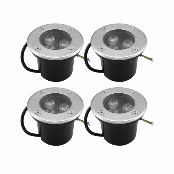 Faretti Da Incasso A LED Per Esterni URing - Orientabile, Impermeabile IP67, Con Attacco GU10 E Cavo Da 30cm