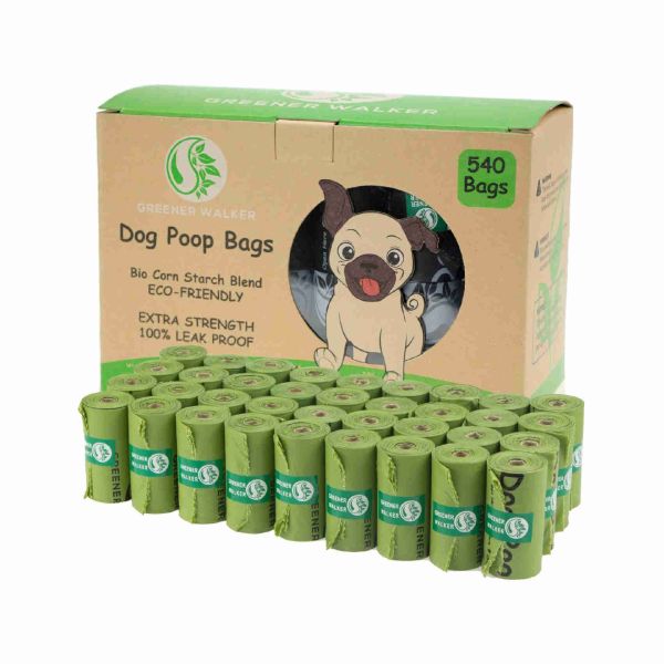 Sacchetti Biodegradabili Per Cacca Cani - 240 Pezzi, Compostabili In Amido Di Mais, Con Supporto - Foto 8