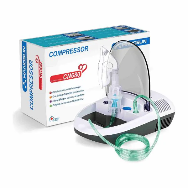 LIFOCI Nebulizzatore A Compressore, Mini Inalatore Silenzioso,Inalatore - Foto 2