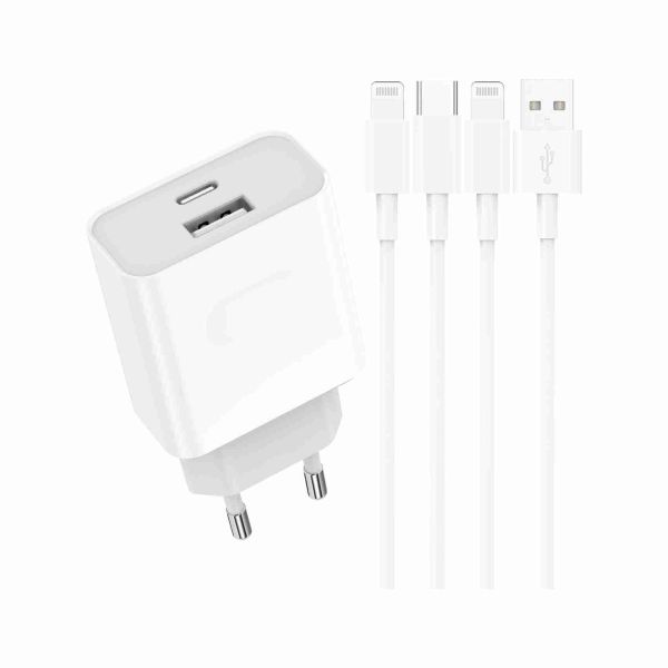 Charger Cable Target 2 Cavi Di Ricarica VELOCI Per IPhone 5/6/7/8/X/11/12 E IPad - Nylon Rinforzato, 1 Metro, Colore Nero Earpods Lightning - Foto 11