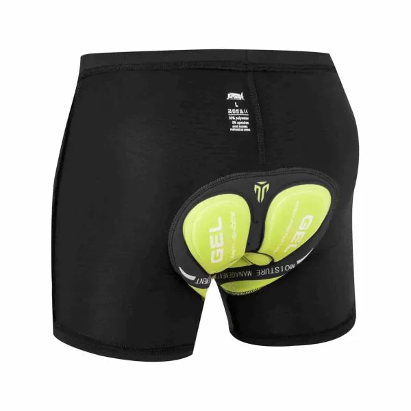 JEPOZRA Pantaloncini Corti da Bicicletta Bici da Ciclismo 4D Imbottitura Antibatterica in Gel di silice Ciclismo Cinture da Bicicletta Underwear MTB Bike Short Pants tg.m RDN Street Market