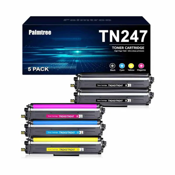 LxTek TN247 TN243CMYK Toner Compatibile Per Brother TN-243CMYK TN-247 - Foto 4