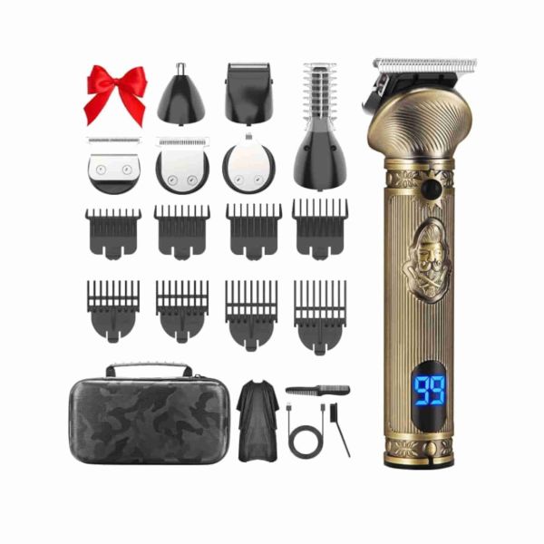 Trade Shop - Tagliacapelli Regolabarba Professionale Capelli Barba Ricaricabile Gm 832 85860442 - Foto 6