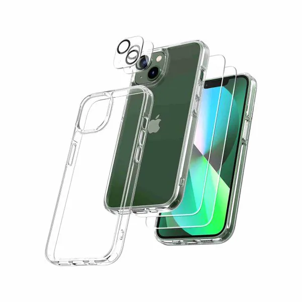 Protezione Obiettivo 9H 2 Protettori Vetro Temperato Per Obiettivo Fotocamera IPhone 15, 14 Pro Max, Plus, Mini - 9H Antigraffio 2 Pezzi Protettore Obiettivo 9h - Foto 6