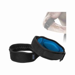 Bendaggio Gomito Elastico Benda Per Gomito Sportiva - Supporto Elastico Compressione, Taglia Unica Tutore Epicondilite - Foto 4