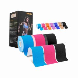 Nastro Kinesiologico In Cotone 5m JustFit GLADIATORFIT - Foto 2