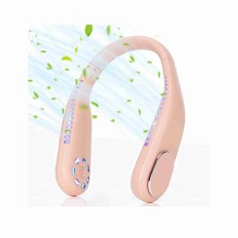 Ventilatore Da Collo Ricaricabile - Senza Pale, Pieghevole, 3 Velocità, Batteria 1000mAh, Verde - Foto 10