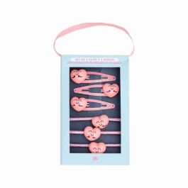 Set con 3 mollette e 3 elastici per sfoderare una pettinatura da favola ...