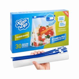 Sacchetti Congelatore XupZip Mezzo Gallone - Chiusura Lampo Con Cursore, Senza BPA | Riutilizzabili Ed Ermetici - Foto 9