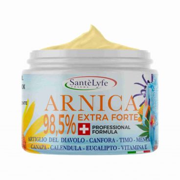 Arnica gel Extra Forte 98,5% 500 ml, Arnica per cavalli uso umano