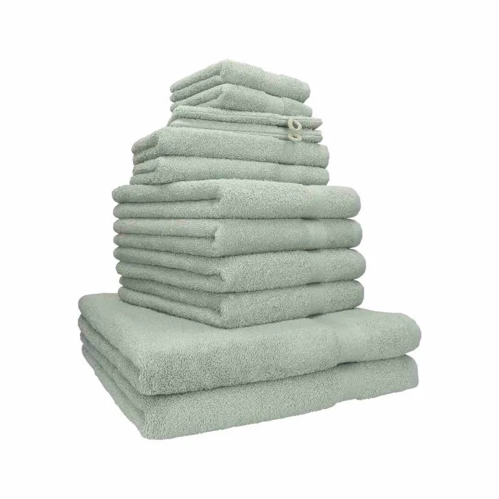 Betz Set di Asciugamani in Spugna Premium da 12 Pezzi - 2 Teli