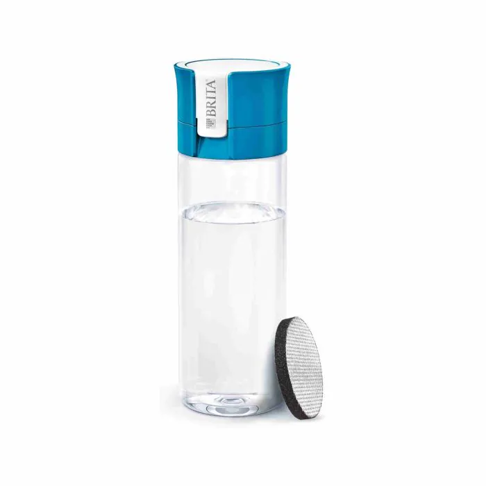 BRITA Borraccia filtrante per acqua, Blu (0.6l) - incl. 1 filtro