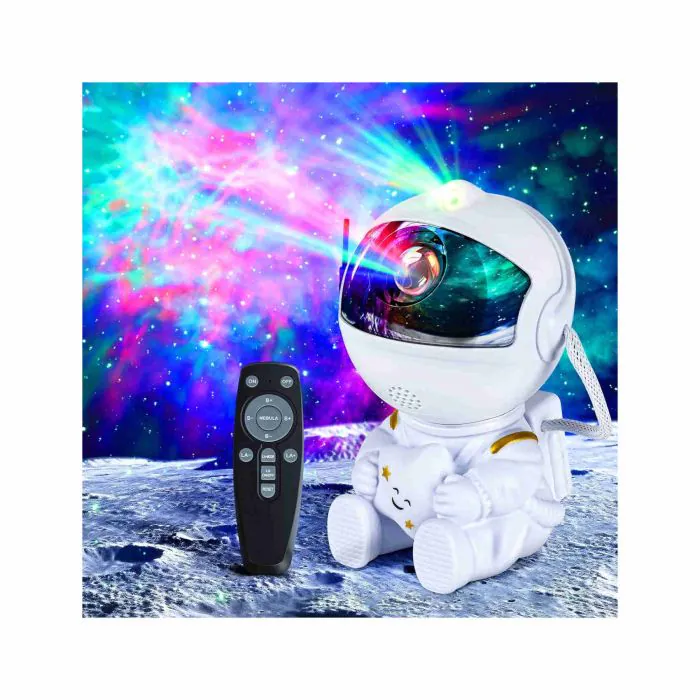 Lampada da astronauta Lampada da astronauta Proiettore cielo stellato  Galaxy Star Luce notturna per bambini per camera da letto Spazio soffitto