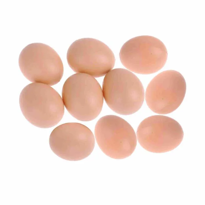 EQLEF® - Nido di uova finte, per decorazioni domestiche.