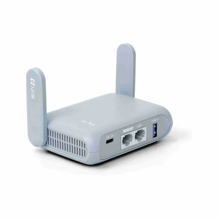 GL.iNet GL-MT3000 (Beryl AX) Piccolo Portatile Router WiFi 6 Gigabit Dual  Band, AX3000Mbps, 802.11ax, Ripetitore, Access Point, Extender, WAN a 2.5  Gb, Cascata VPN, IPV6, WPA3