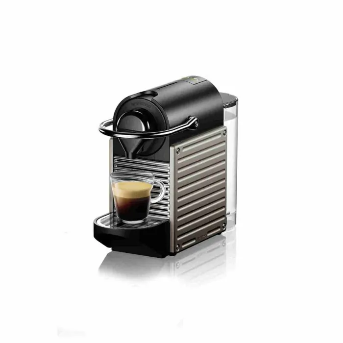 Krups Nespresso XN304TK Pixie - Macchina per caffè Espresso, Ricette  Programmabili, 1260 W, Titan, 0.7 Litri