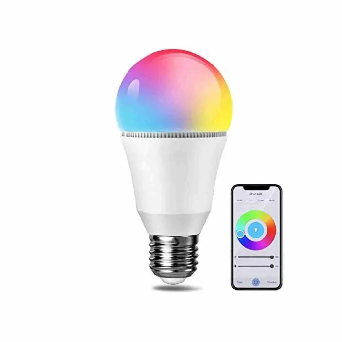 Lampadine Alexa, E27 Lampadine Smart, Lampadine Cambia Colore RGB con  Controllo App, Dimmerabile, Funziona con Alexa/Google, 2800~6000K, 800LM,  1pack