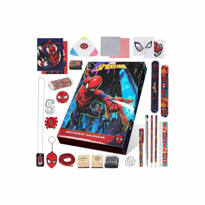 Marvel Calendario dell'Avvento 2022 - 24 Gadget Spider-Man Avengers da  Scoprire(Spiderman Multicolore)