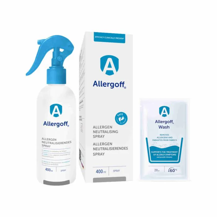 Novokill Allergoff Spray Antiacaro 400ml & Detergente antiacaro