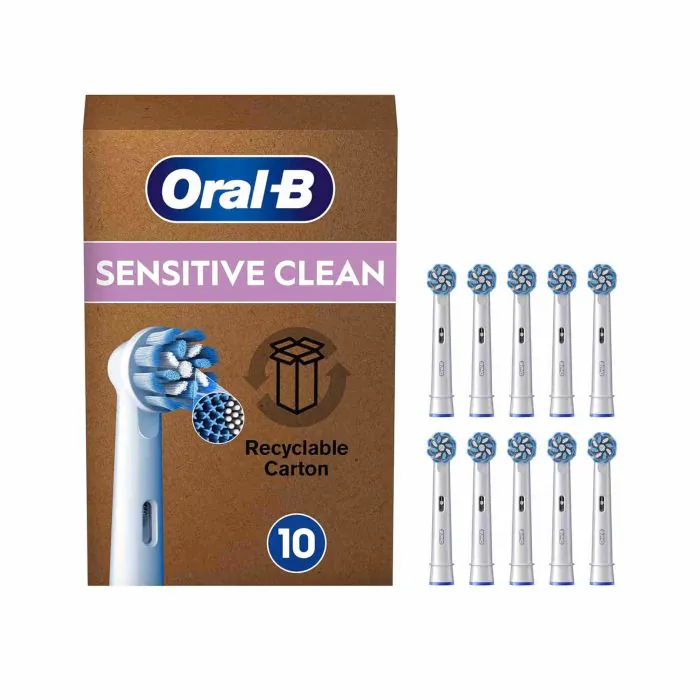 Oral-B Testine Di Ricambio Pro Sensitive Clean, 10 Testine