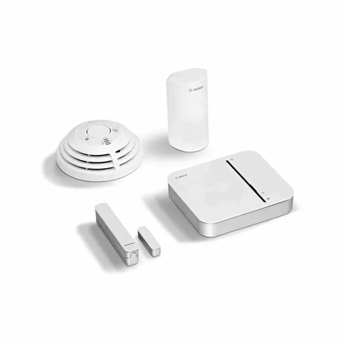 Bosch Smart Home Rilevatore di fumo con funzionamento tramite app,  compatibile con Apple Homekit