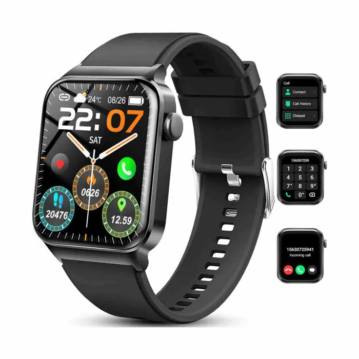 Smartwatch uomo pagamento Bluetooth chiamata Smart Watch orologio da polso  da donna frequenza cardiaca orologio da polso Fitness impermeabile per  Android IOS - AliExpress