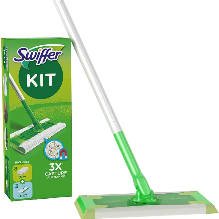Swiffer Starter Kit Scopa Lavapavimenti