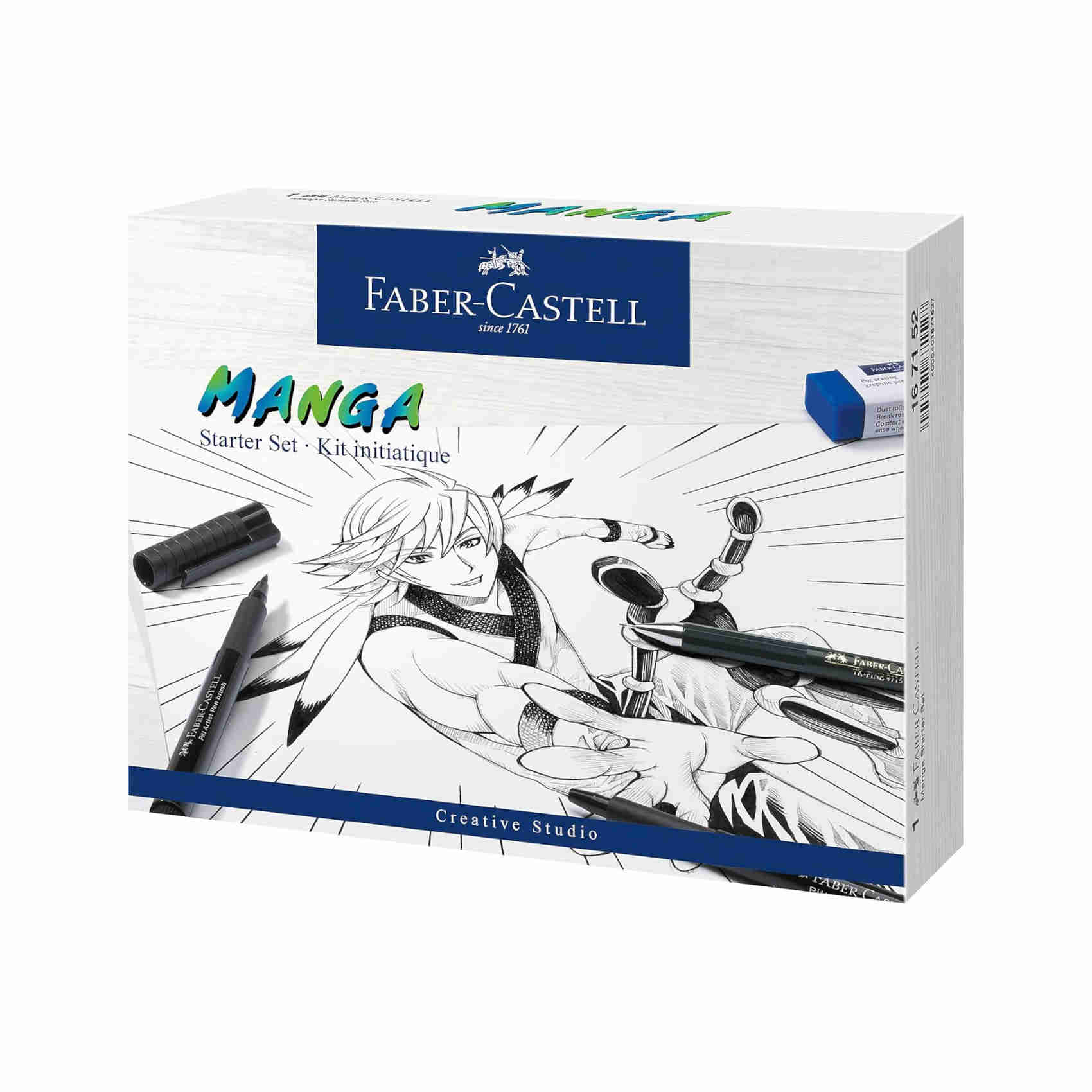 `faber-castell - Pitt Artist Pen India Ink Pen, Manga Starter Set (... Toy Nuovo