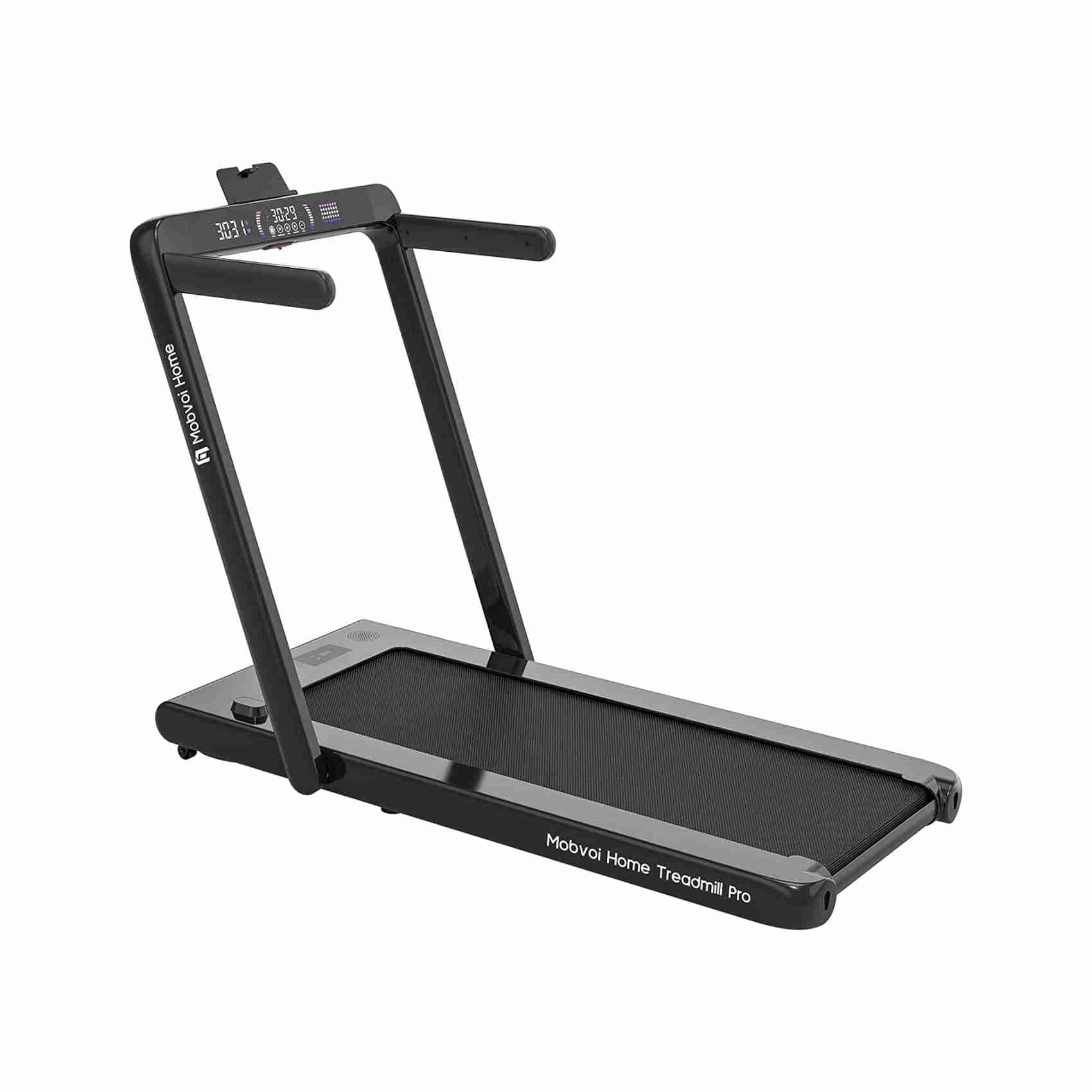 Mobvoi Home Treadmill Pro, Tapis Roulant Elettrico Pieghevole, Compatibile con Smartwatch, Percorsi di Allenamento Virtuali, Tapis Roulant Elettrico Pieghevole Salvaspazio, Bluetooth, Nero-image