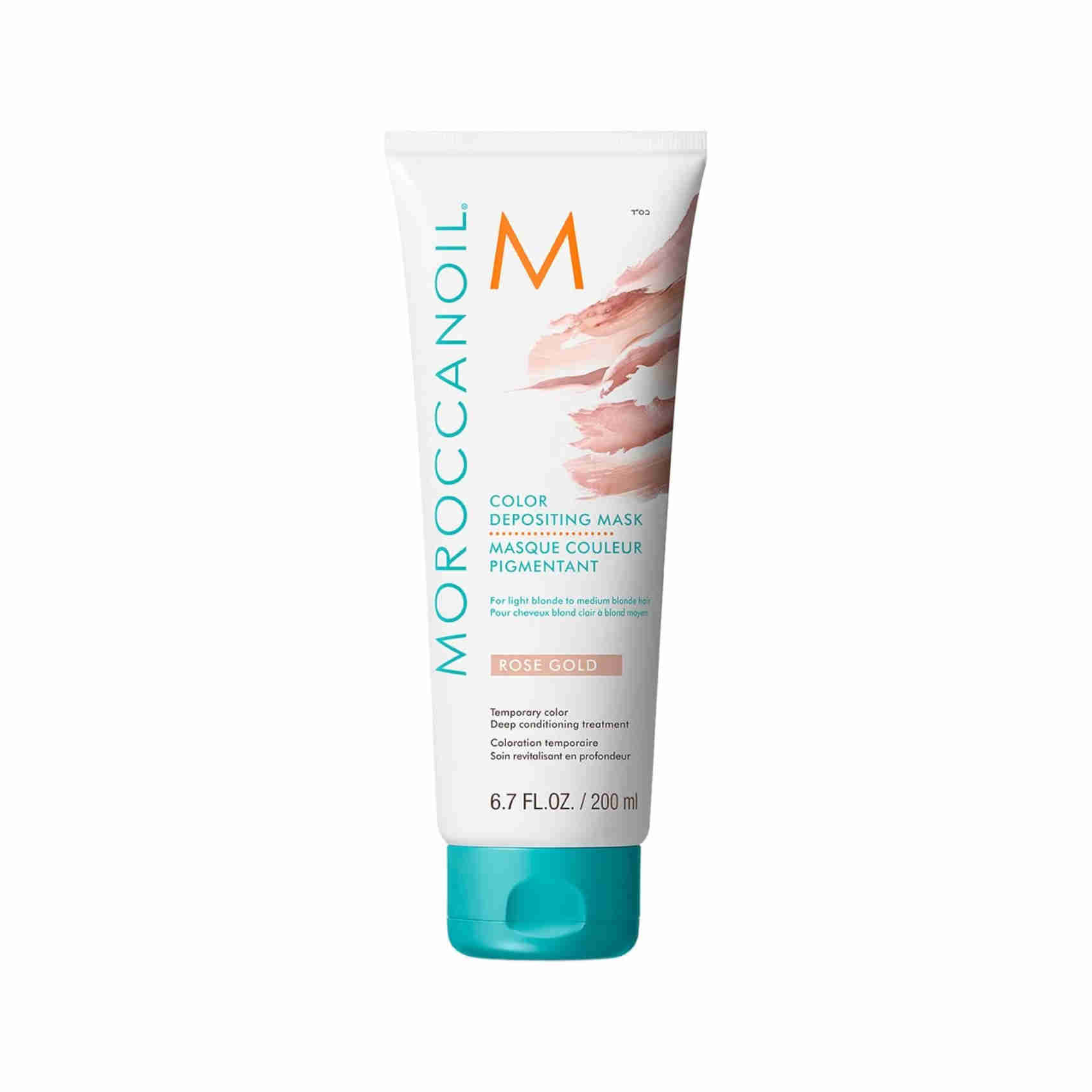 Moroccanoil Color Depositing maschera nutriente delicata senza pigmenti colorati permanenti Rose Gold 200 ml-image