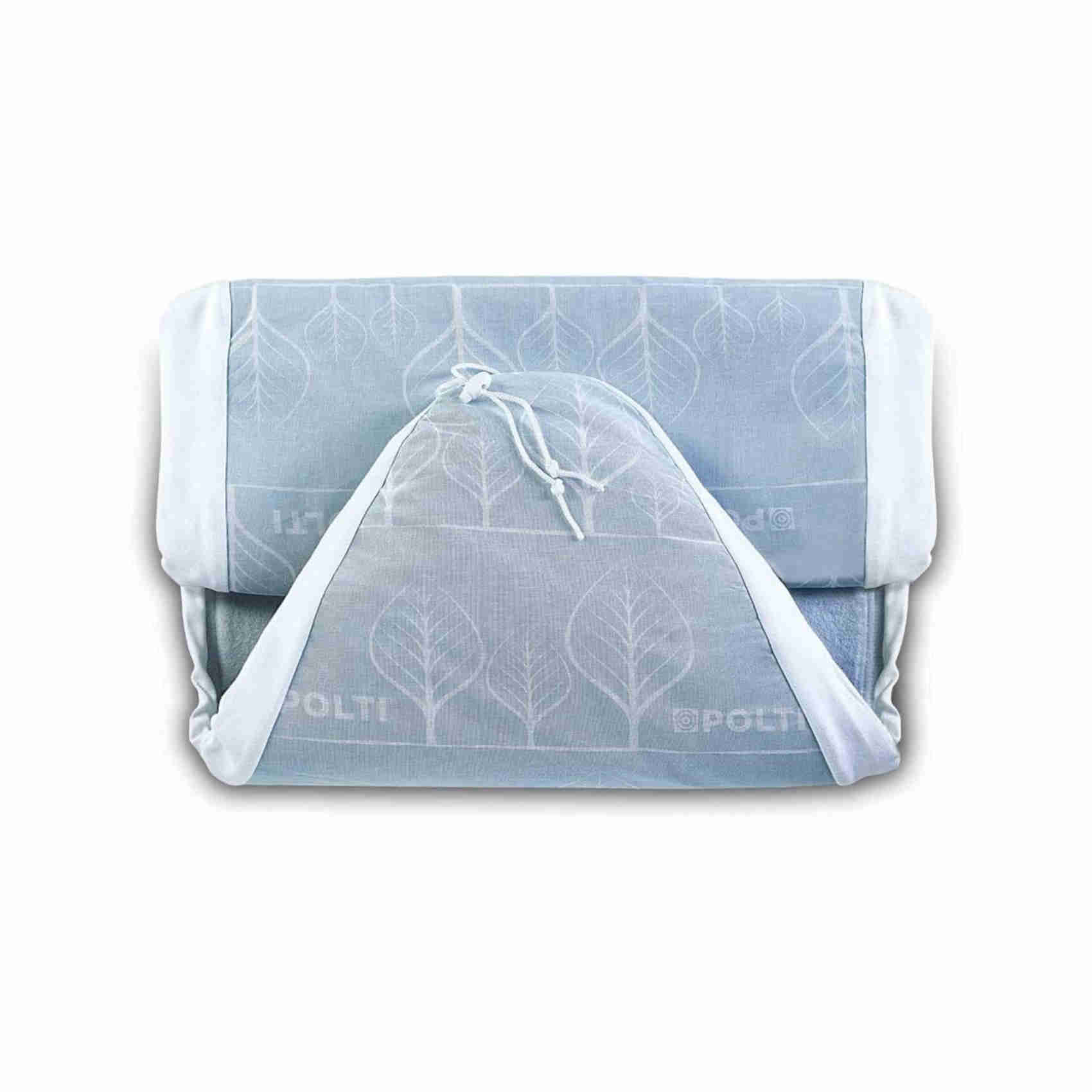 Polti PAEU0339 Rivestimento Per Asse Da Stiro Copertura Superiore Dell'asse Da Stiro Cotone Blu, Bianco-image