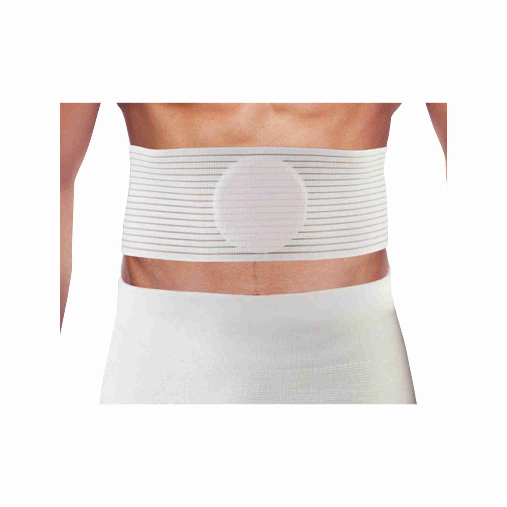 Scudotex Salus - Cinto Regolabile Ombelicale, Bianco, 12 Cm, Taglia 2-image