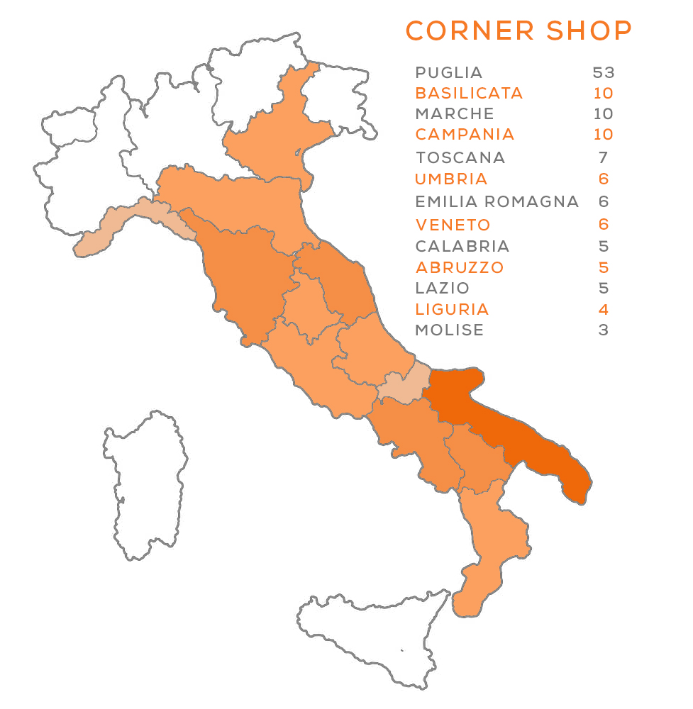 Cartina Corner Shop